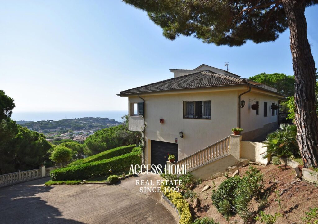 Exclusiva casa con vistas a mar en Sant Vicenç de Montalt