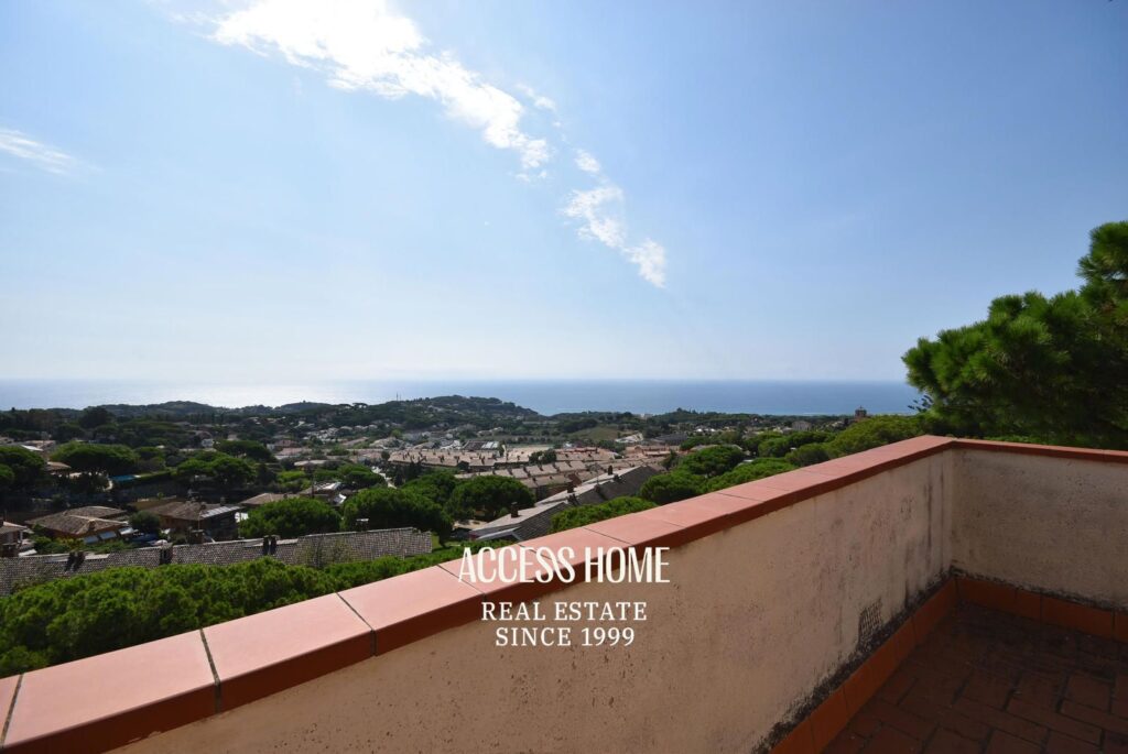 Exclusiva casa con vistas a mar en Sant Vicenç de Montalt