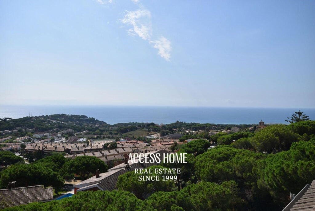 Exclusiva casa con vistas a mar en Sant Vicenç de Montalt