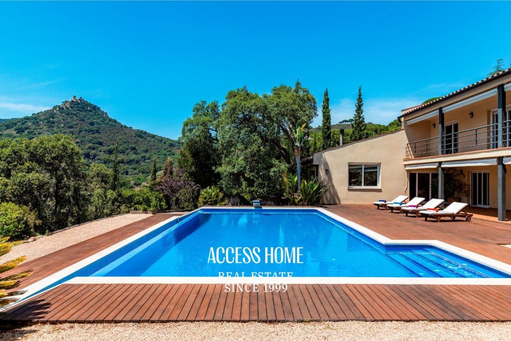 Casa con vistas panorámicas en Cabrera de Mar
