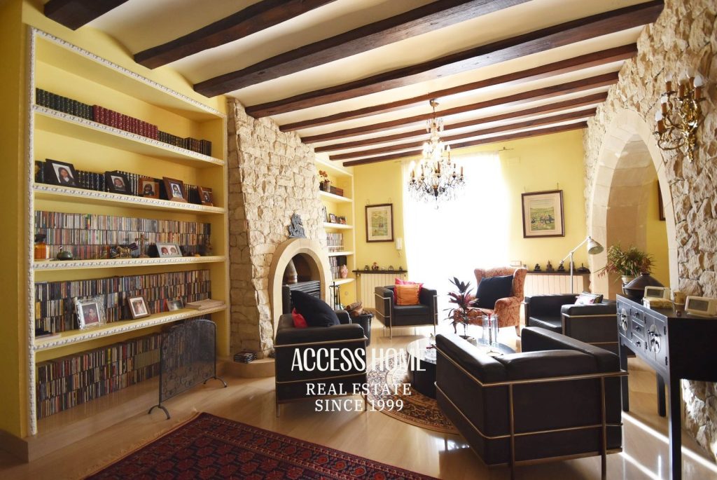 Casa señorial restaurada en el centro de Teià