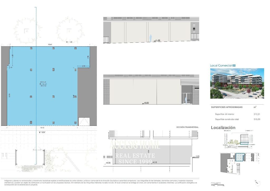 Local en venta y alquiler a estrenar en Montgat