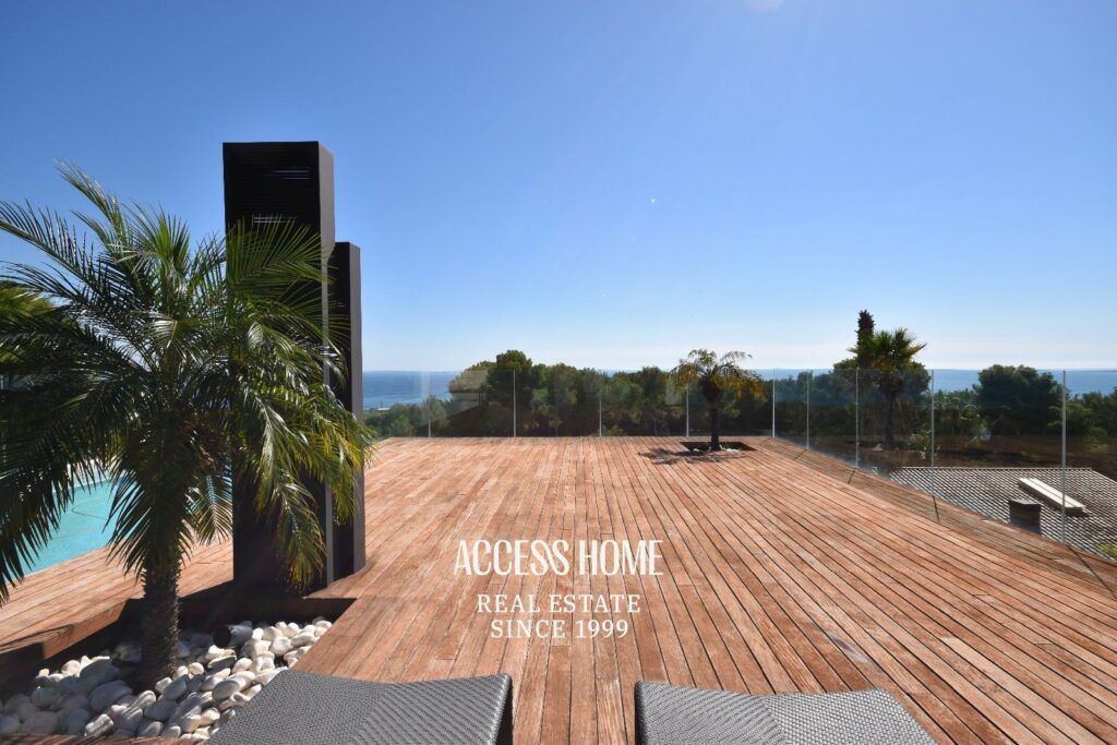 Casa de diseño en venta en urbanización Sant Berger Teià
