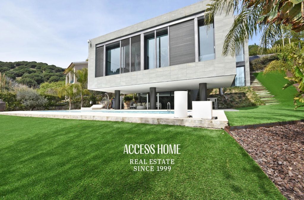 Magnifica casa de diseño en venta en Alella