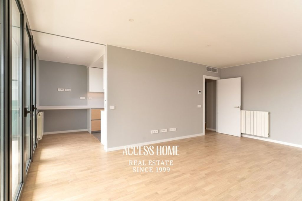 Exclusivo piso de obra nueva con terraza de 140 m² y piscina en Badalona