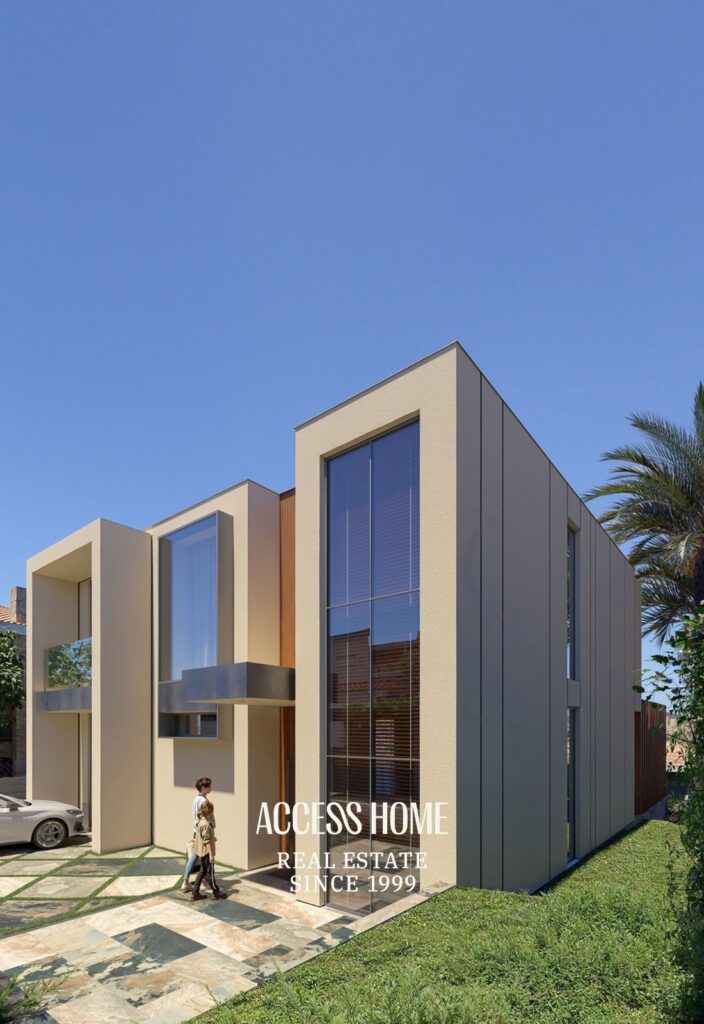 Casa en construcción en Can Teixidó, Alella