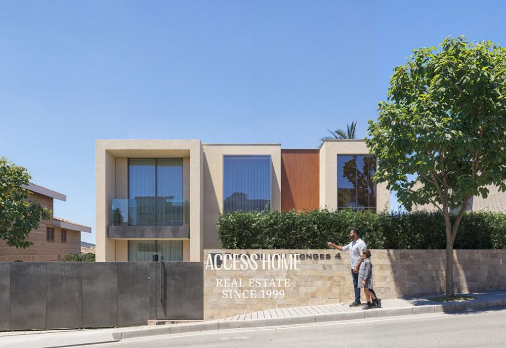Casa en construcción en Can Teixidó, Alella