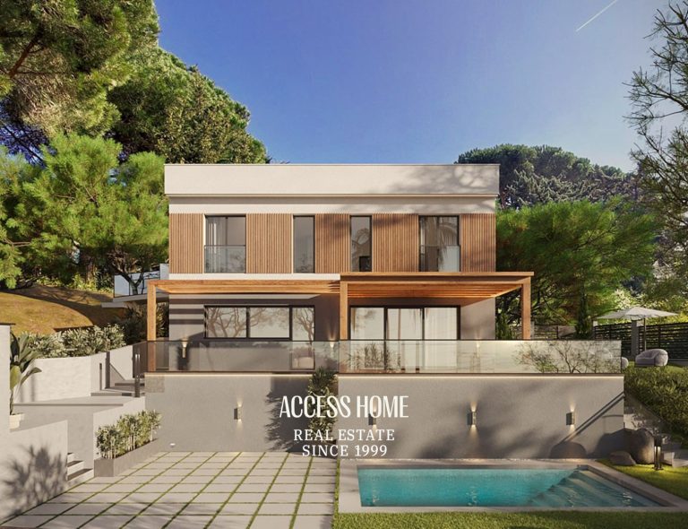 Villa en construcción en Cabrils