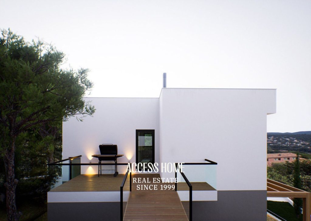 Villa en construcción en Cabrils