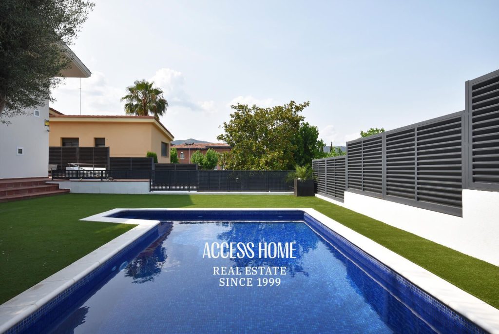 Excelente casa con piscina en La Serreta, Alella