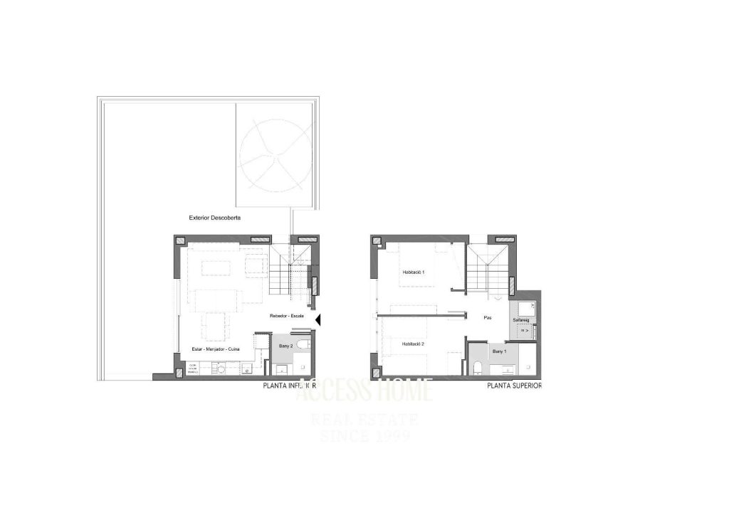 Planta baja dúplex con amplia terraza y zona comunitaria con piscina en Premià de Dalt