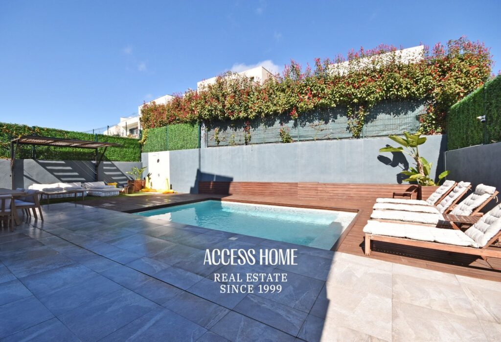 Casa en alquiler con piscina junto al Colegio Internacional Hamelin-Laie