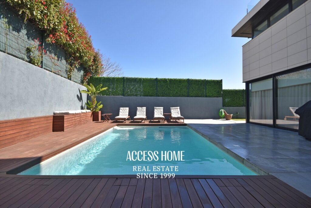 Casa en alquiler con piscina junto al Colegio Internacional Hamelin-Laie