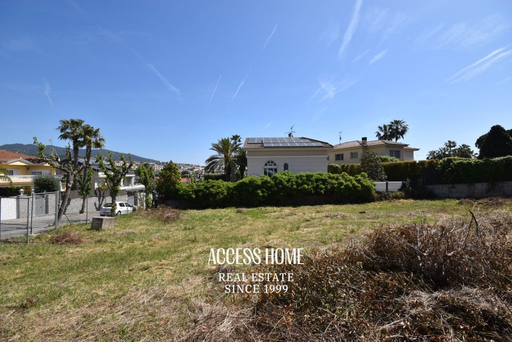 Magnifica parcela en venta en Alella