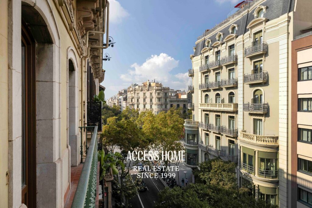Exclusivo ático de autor a estrenar con vistas privilegiadas al Paseo de Gracia en el corazón del Eixample Dreta