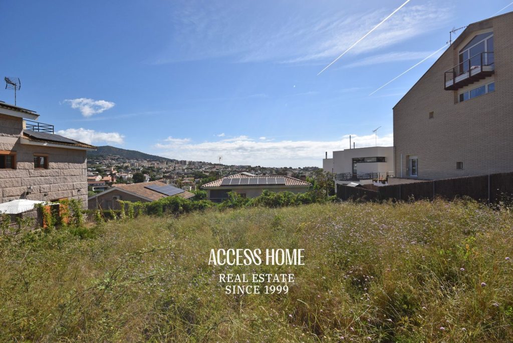 Alella · La Serreta · Parcela exclusiva con licencia concedida para construir una vivienda de alto nivel