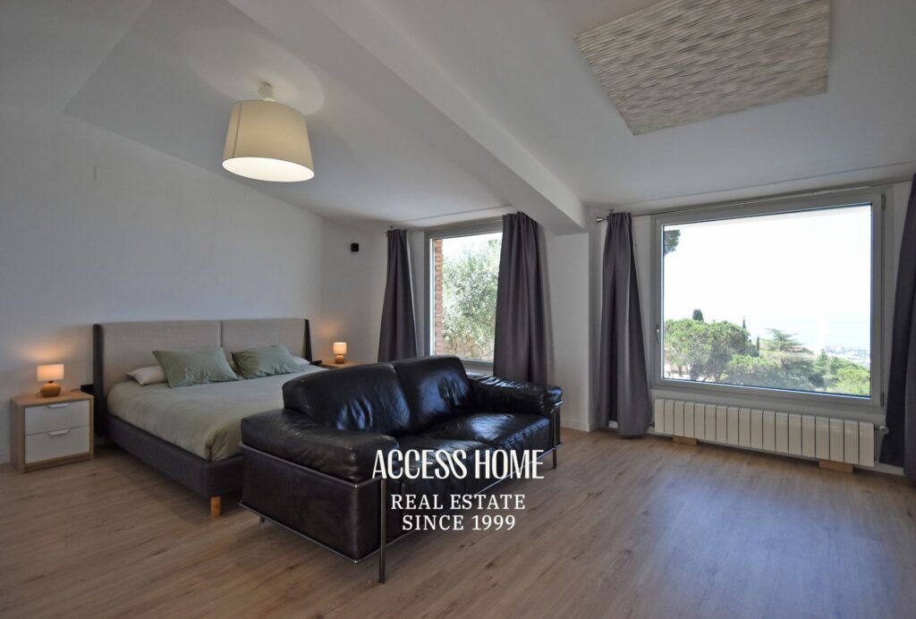 Exclusiva villa en Cabrils con vistas panorámicas al mar
