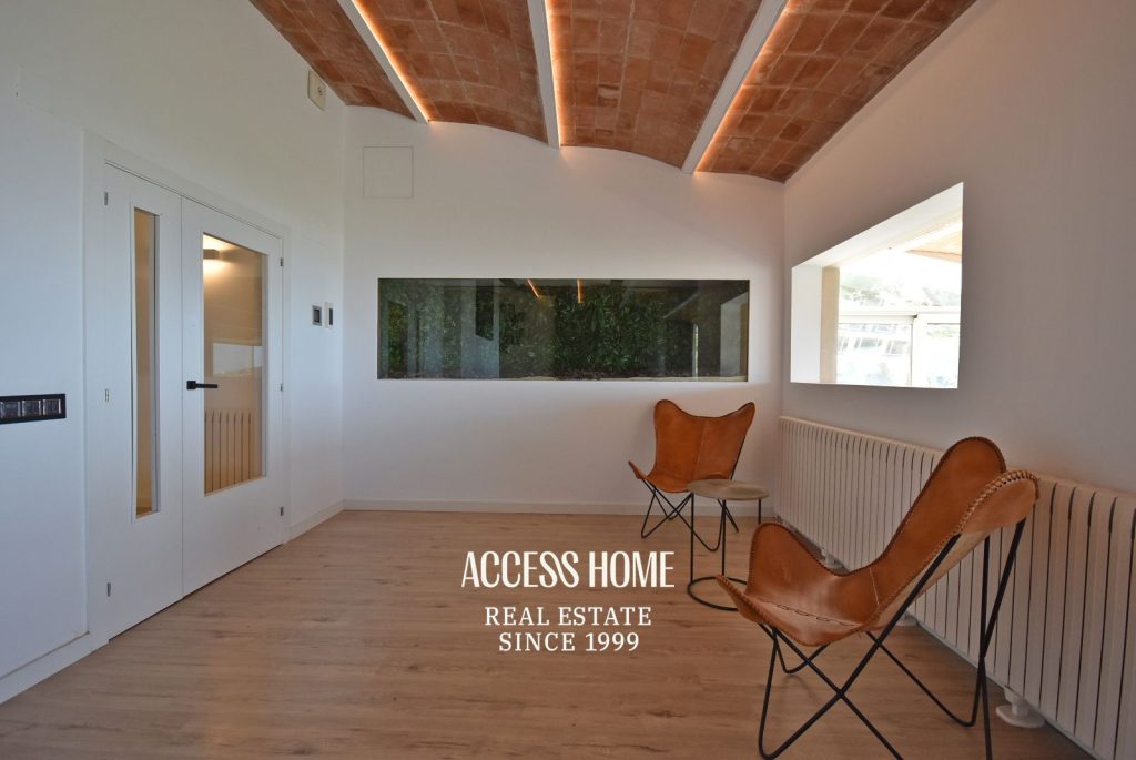 Exclusiva villa en Cabrils con vistas panorámicas al mar