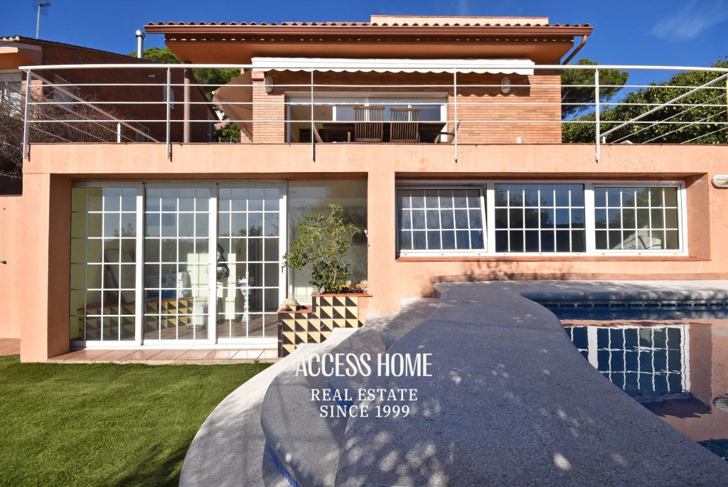 Casa con vistas a mar en Premià de Dalt