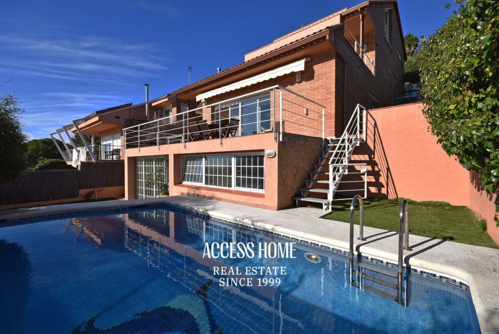 Casa con vistas a mar en Premià de Dalt