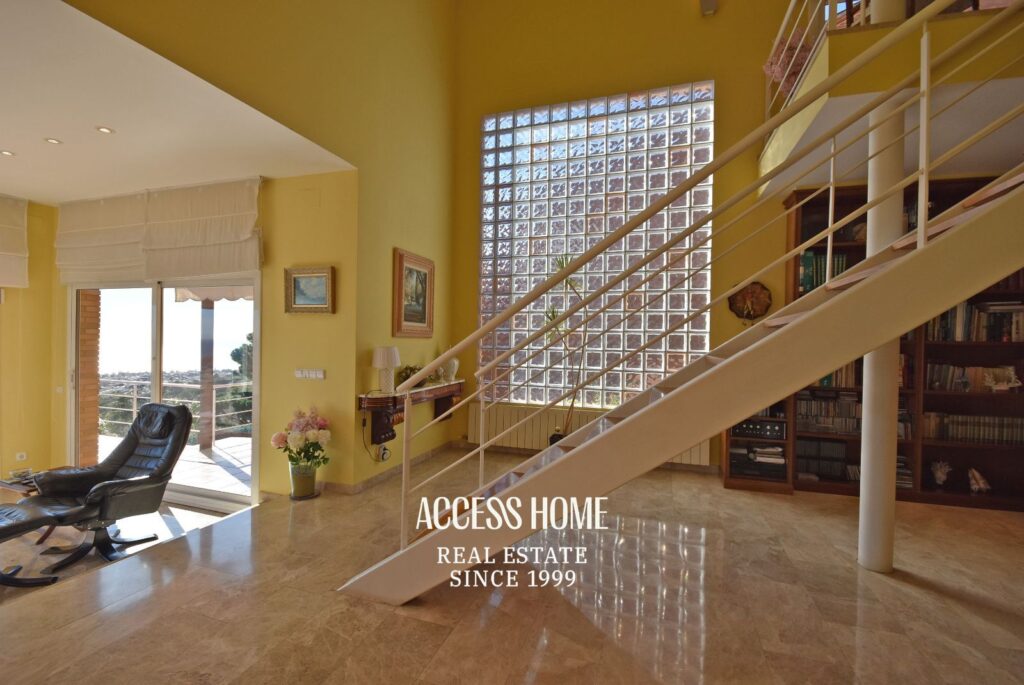 Casa con vistas a mar en Premià de Dalt