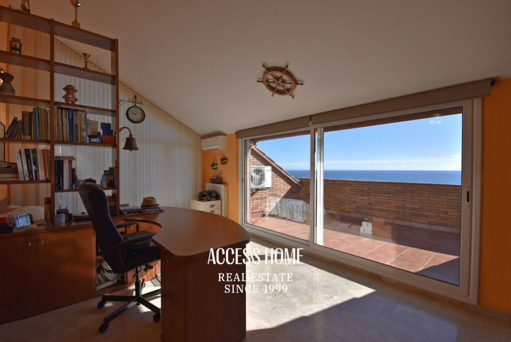 Casa con vistas a mar en Premià de Dalt