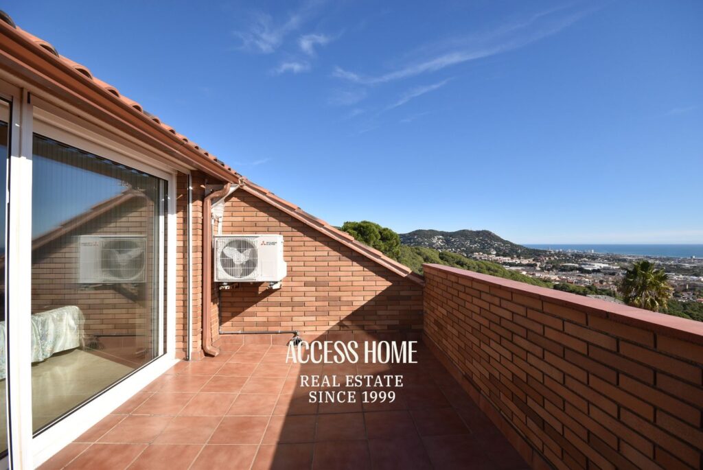 Casa con vistas a mar en Premià de Dalt