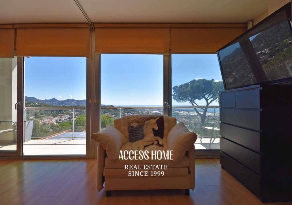 Exclusiva villa de lujo en venta en Premià de Dalt con impresionantes vistas al mar Mediterráneo