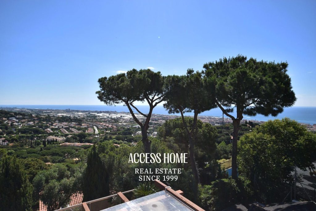 Exclusiva villa de lujo en venta en Premià de Dalt con impresionantes vistas al mar Mediterráneo