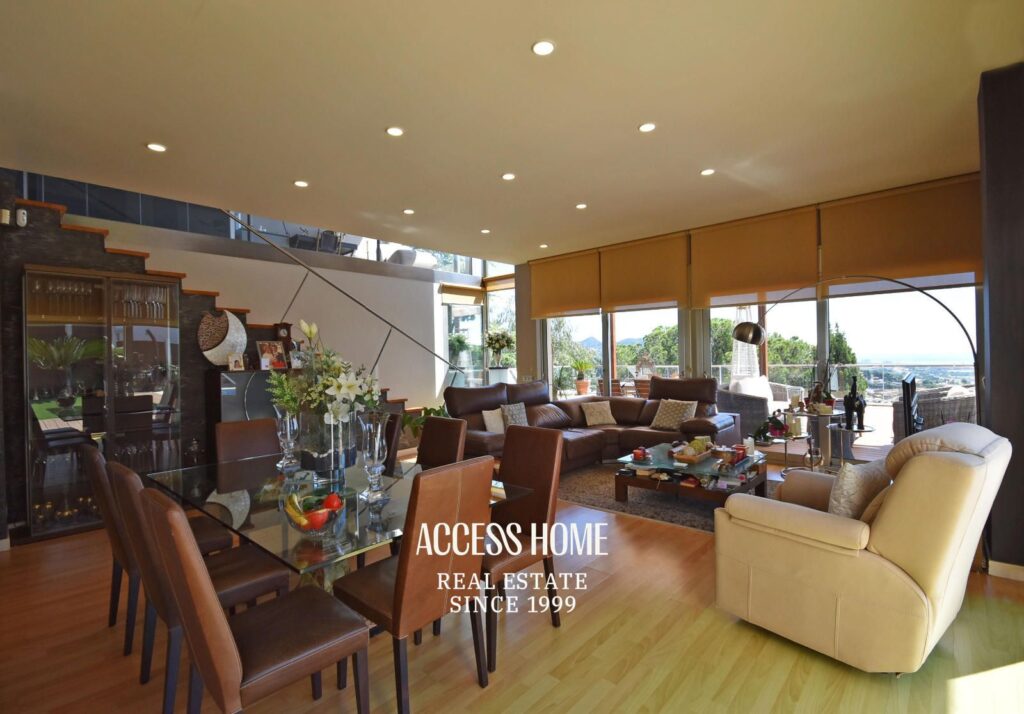 Exclusiva villa de lujo en venta en Premià de Dalt con impresionantes vistas al mar Mediterráneo
