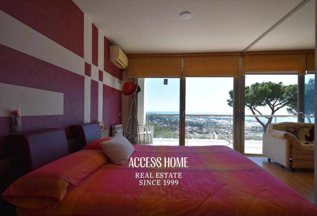 Exclusiva villa de lujo en venta en Premià de Dalt con impresionantes vistas al mar Mediterráneo