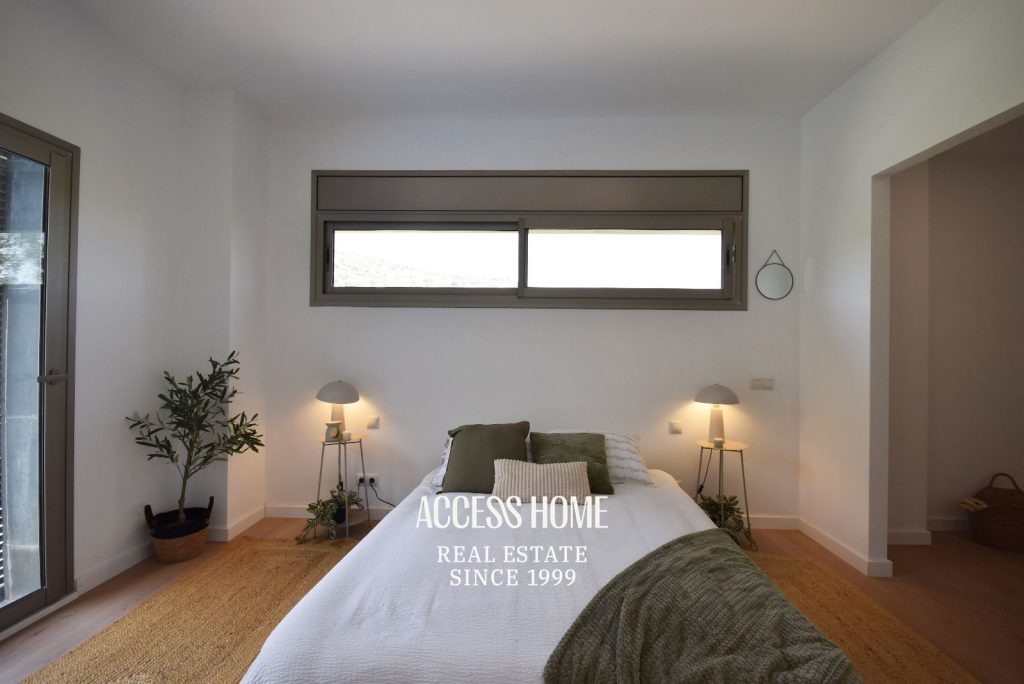 Casa reformada en Alella con piscina, jardín y vistas despejadas