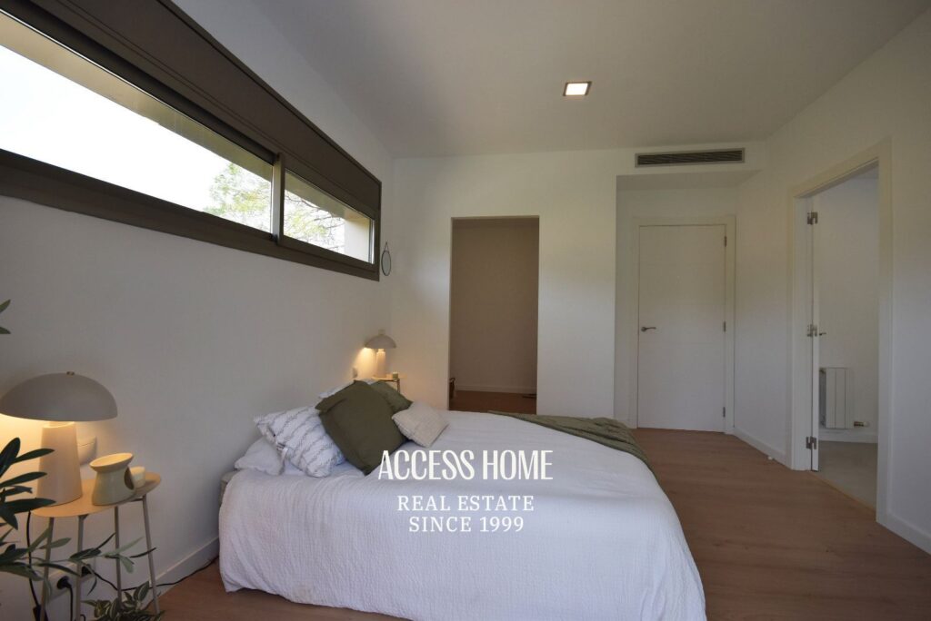 Casa reformada en Alella con piscina, jardín y vistas despejadas