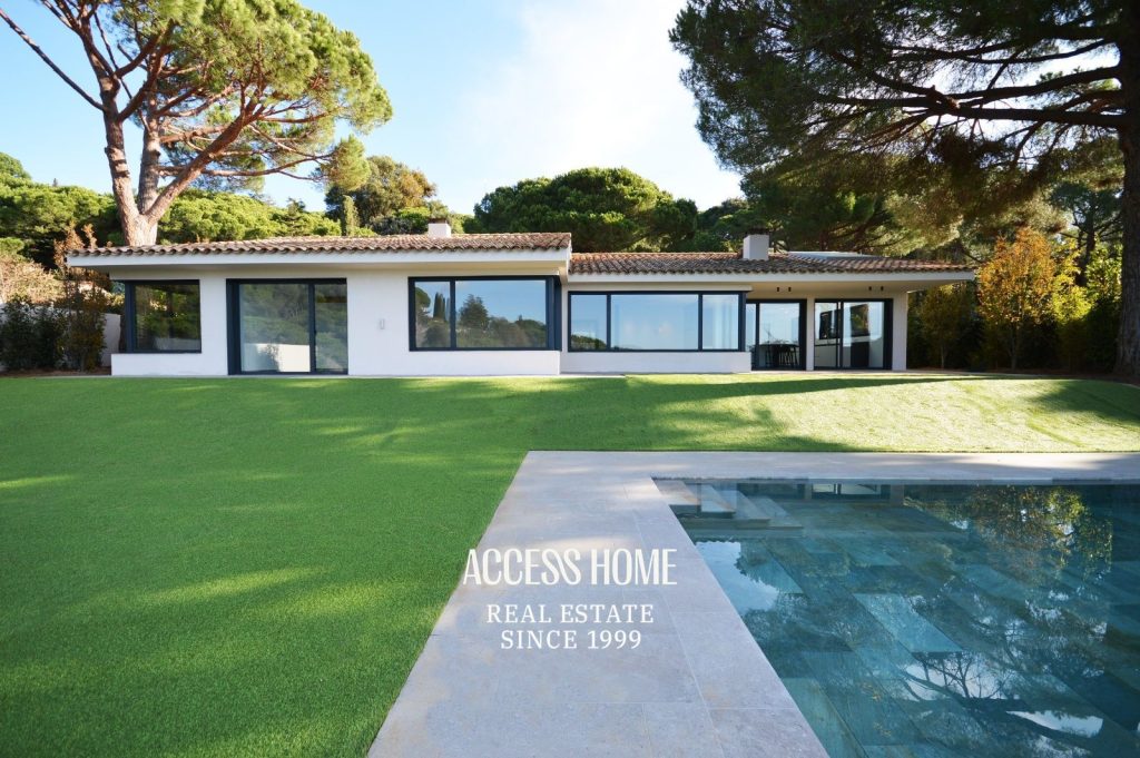 Exclusiva villa en alquiler en Supermaresme con vistas al mar y piscina privada