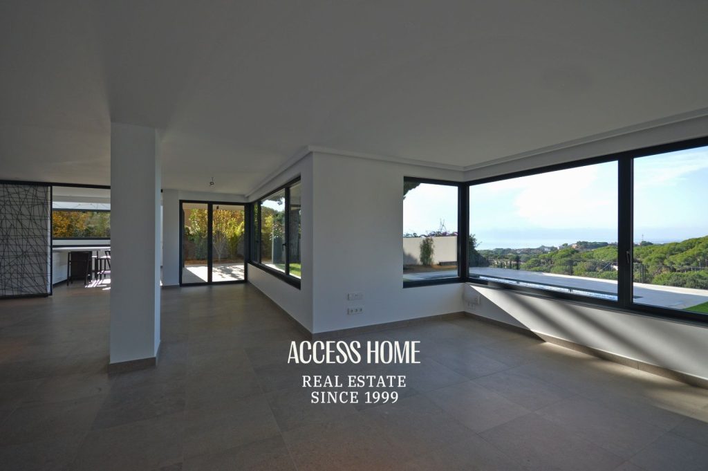 Exclusiva villa en alquiler en Supermaresme con vistas al mar y piscina privada