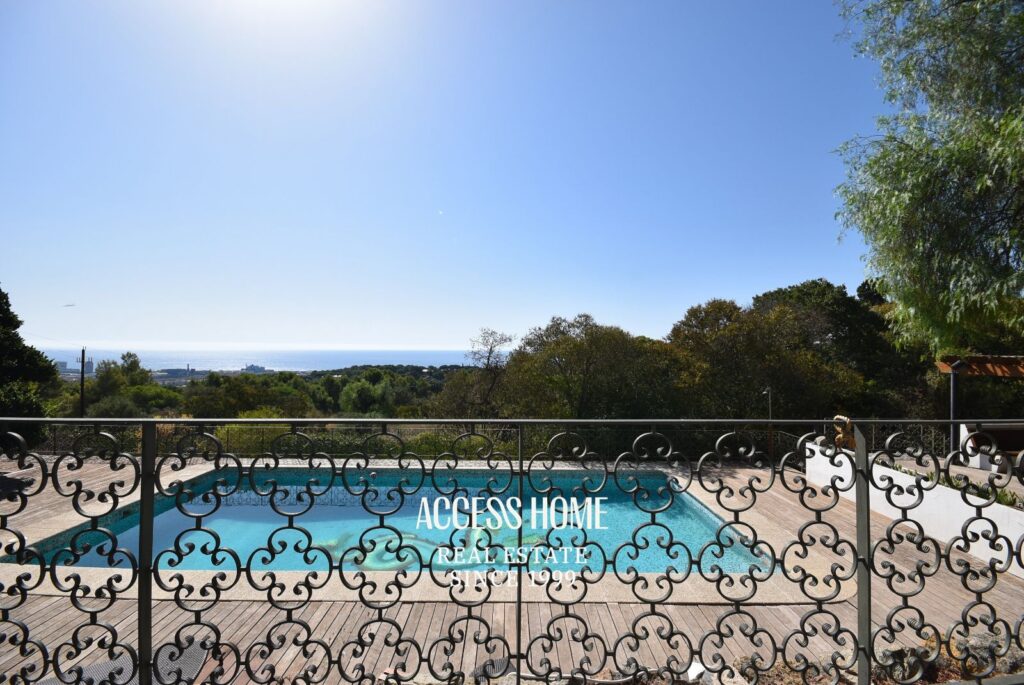 Masía del siglo XIX con amplios jardines y vistas al mediterráneo  en Cabrera de Mar