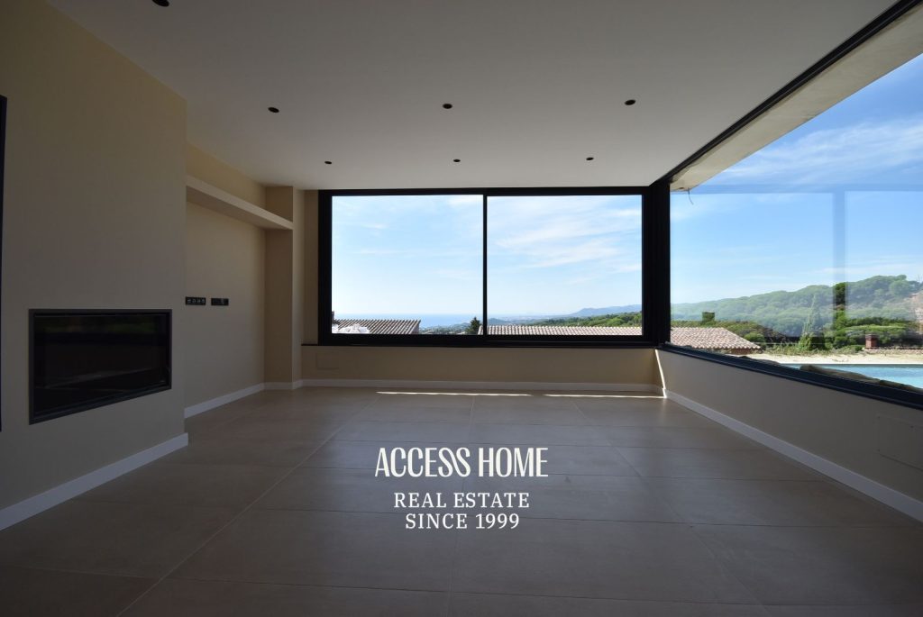 Casa de lujo de nueva construcción en venta en Sant Vicenç de Montalt con vistas al mar