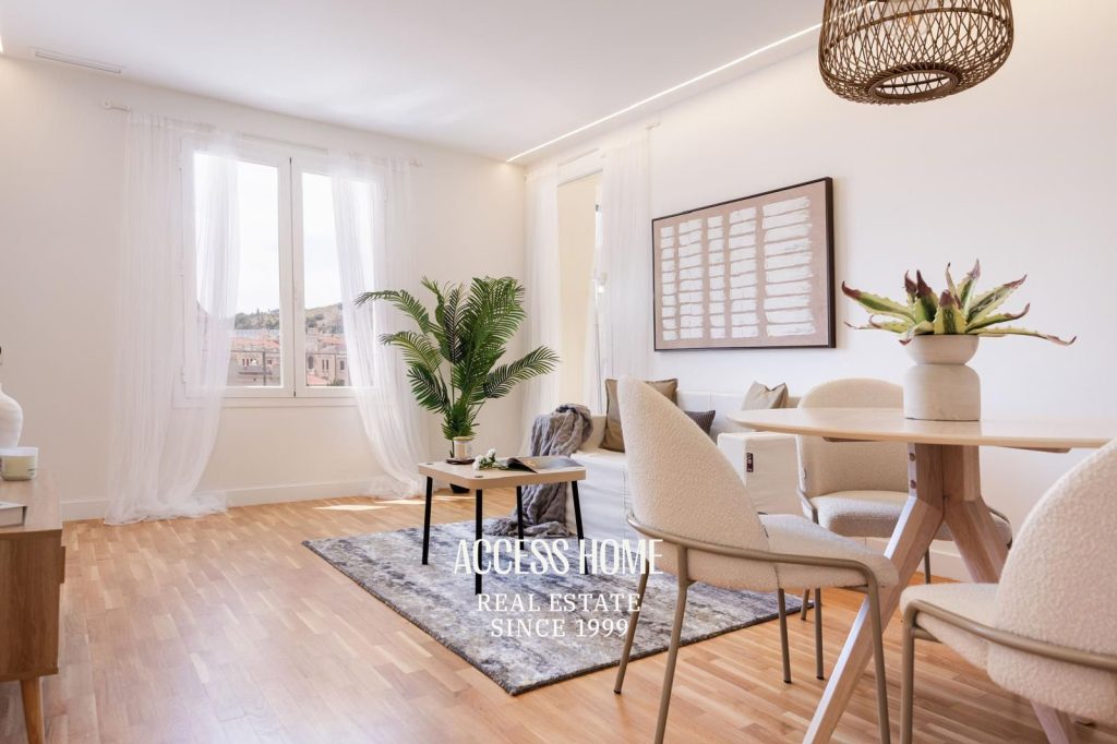Piso reformado a estrenar con terraza y vistas en Pedralbes