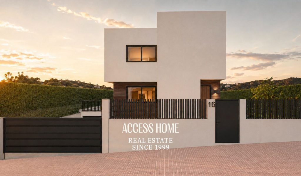 Exclusiva villa de obra nueva con jardín privado y piscina en Teià, Barcelona