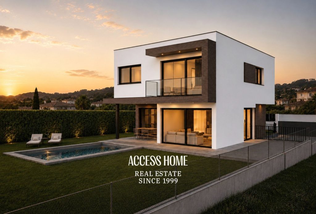 Exclusiva villa de obra nueva con jardín privado y piscina en Teià, Barcelona